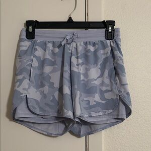 All in Motion Blue/Grey Camouflage Kids Shorts